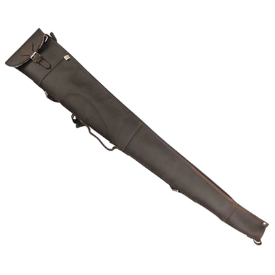 Teales Devonshire Leather Shotgun Slip - Dark Brown - 32